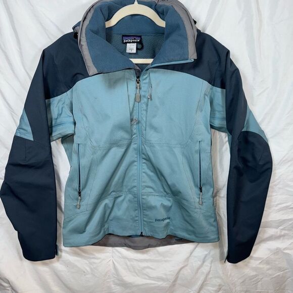 Patagonia Jackets & Blazers - Patagonia Blue and Gray Ski Jacket